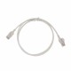 Mrežni kabel Leviton patch UTP CAT.6 0,9m bel, 9030295