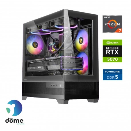 Računalnik ANNI Gamer Extreme R5 7600X / RTX 5070 / 32 GB / 2 TB