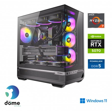 Računalnik ANNI Gamer Extreme R7 9700X / RTX 5070 / 32 GB / 2 TB / W11H