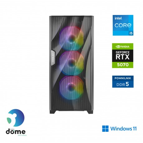 Računalnik ANNI Gamer Extreme i5-14400F / RTX 5070 / 32 GB / 2 TB / W11H