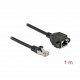 Mrežni kabel Delock patch SFTP CAT.6A, 1m, črn, 87001