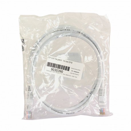 Mrežni kabel EFB patch UTP CAT.5e, 1m, bel, 9030390