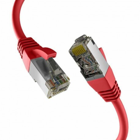 Mrežni kabel EFB patch SFTP CAT.8, 3m, rdeč, 9030489