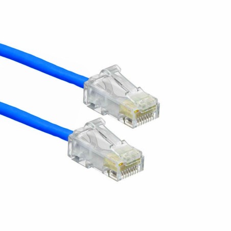 Mrežni kabel Leviton patch UTP CAT.6 2,1m moder 3,8mm HighFlex, 9030557