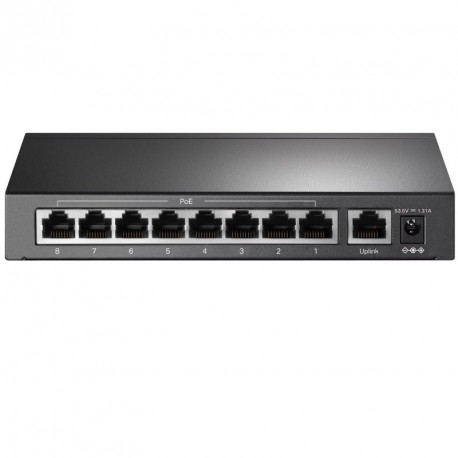 Stikalo (switch) TP-LINK TL-SF1009P, 9-Port 10/100, 8xPoE+