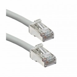 Mrežni kabel Leviton patch FTP CAT.6A 10G Blade 10m siv, 9030411