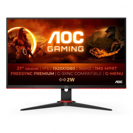 Monitor AOC 27G2SPAE, odprta embalaža