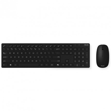 Tipkovnica in miška ASUS W5000 USB SLO brezžična, črna