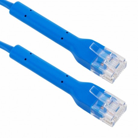 Mrežni kabel Ubiquiti patch UTP CAT.6, 0,10m, moder, upogljiv, 9030545