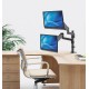 Namizni nosilec za 2 monitja 17-32 MANHATTAN