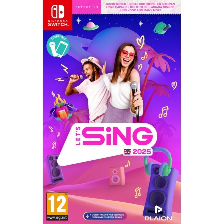 Igra Lets Sing 2025 (Nintendo Switch)