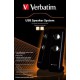 Zvočniki 2.0 2W USB Verbatim Speaker System 49091 - AKCIJA