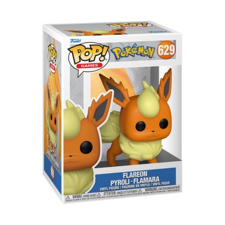 Figura FUNKO POP GAMES: POKEMON - FLAREON (EMEA)