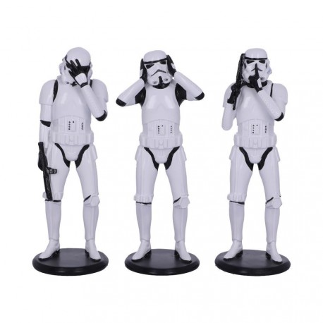 Figure NEMESIS NOW THREE WISE STORMTROOPER