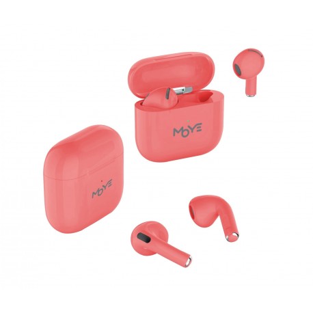 Slušalke MOYE AURRAS 3 LITE, rdeče