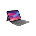 Ovitek s tipkovnico Logitech Combo Touch za iPad (10th gen.), siv, Slo g