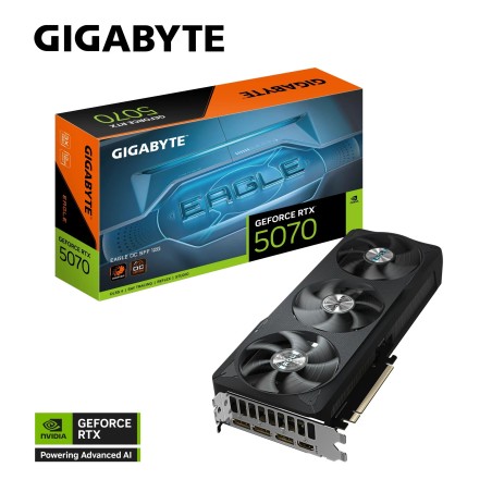 Grafična kartica GIGABYTE AORUS GeForce RTX 5070 EAGLE OC SFF, 12GB GDDR7