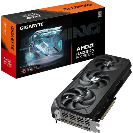 Grafična kartica GIGABYTE Radeon RX 9070 GAMING OC, 16GB GDDR6