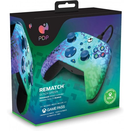 Kontroler PDP REMATCH Xbox, zelen