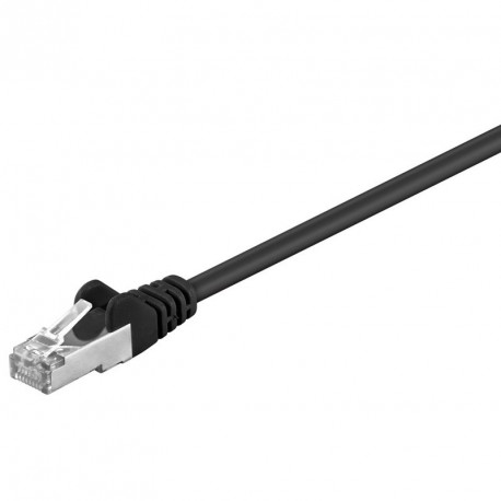 Mrežni kabel GOOBAY SF/UTP CAT 5e RJ45 Patch 5m, črni