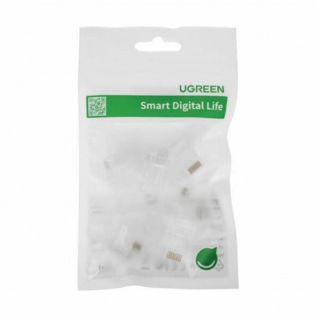 Konektor Ugreen RJ45 CAT.6 UTP trdi kabel pak/50 9060055