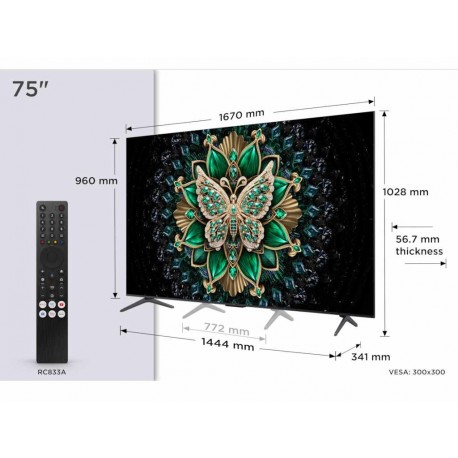 Televizor TCL 75C6K