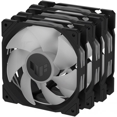 Ventilator ASUS TUF Gaming TR120 ARGB, 3x 120mm PWM, črn