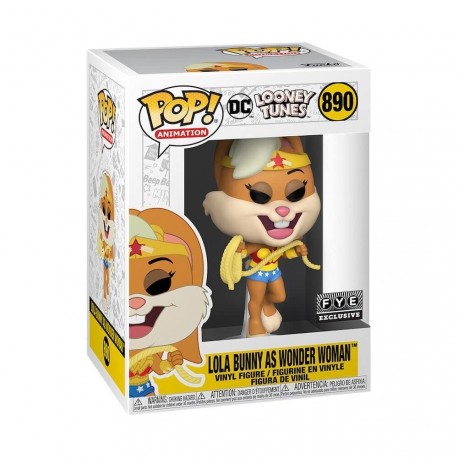 Figura FUNKO POP ANIMATION: DC LOONEY TUNES - LOLA BUNNY AS WONDER WOMAN