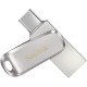 USB kjuč 1TB SanDisk Ultra Dual LUXE, USB 3.1, srebrn