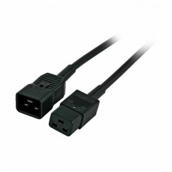 Napajalni kabel podaljšek EFB 220V 2,5m C19-C20, črn