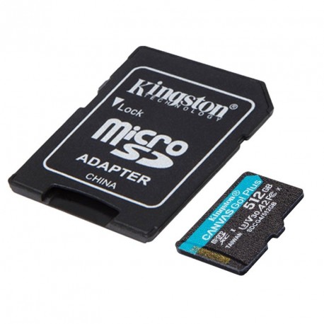 Spominska kartica microSD 512GB KINGSTON Canvas Go! Plus