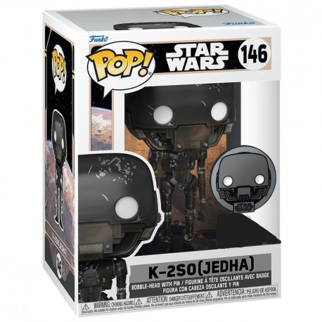 Figura FUNKO POP: STAR WARS - ACROSS THE GALAXY - K - 2SO W/PIN