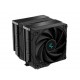 Hladilnik za procesor DeepCool AK620 Zero Dark, 2x 120mm, 260W, črn