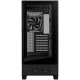 Ohišje ASUS A31 PLUS ATX, kaljeno steklo, 4x120mm ventilatorji, črno
