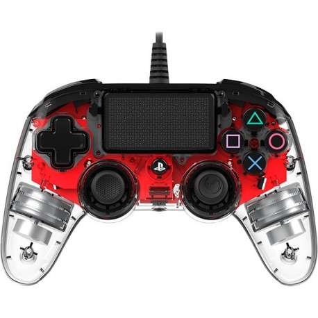 Kontroler NACON PS4, rdeč