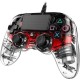 Kontroler NACON PS4, rdeč