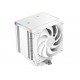 Hladilnik za procesor DeepCool AK500 DIGITAL PRO, 120mm, LCD, bel