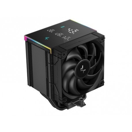 Hladilnik za procesor DeepCool AK500 DIGITAL PRO, 120mm, LCD, črn