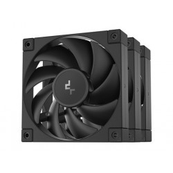 Ventilator za ohišje DeepCool FD12 3-in-1, PWM, 120mm, 3 Pack, črn
