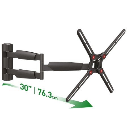 Barkan BM343XL stenski nosilec za TV, dvojna roka, do 165 cm