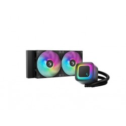 Komplet za tekočinsko hlajenje AIO Liquid Cooler DeepCool LE240 V2, 240mm, črn
