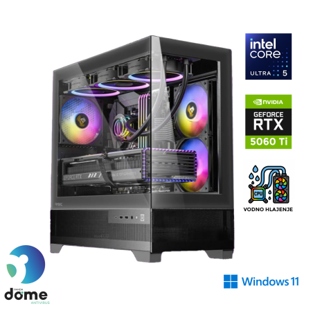 Računalnik ANNI Gamer Advanced Ultra 5 225F / RTX 5060 Ti / 32 GB / 2 TB / W11H