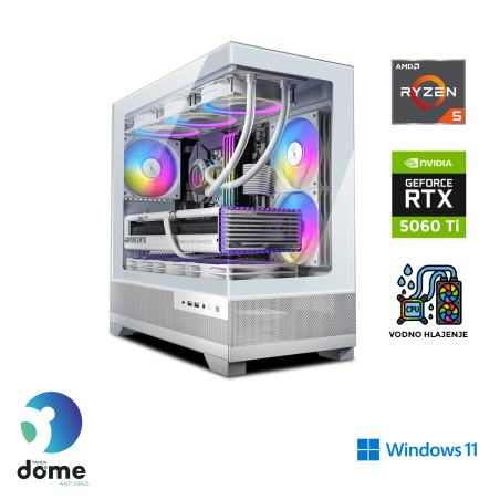 Računalnik ANNI Gamer Advanced R5 9600X / RTX 5060 Ti / 32 GB / 2 TB / W11H
