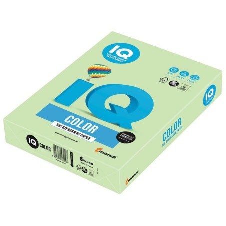 Papir barvni A4 120g iq pastel zelena mg28 1/250