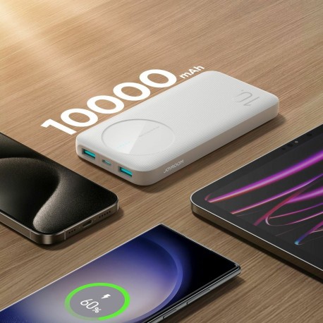 Prenosna baterija Powerbank Joyroom JR-PBF12, 10.000mAh, bela
