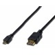 Kabel HDMI – HDMI mikro (D) 1m