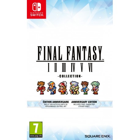 Igra Final Fantasy I-VI - Anniversary Edition (Nintendo Switch)
