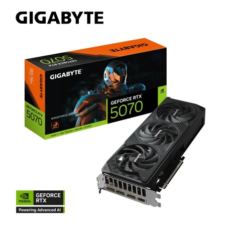 Grafična kartica GIGABYTE GeForce RTX 5070 WINDFORCE SFF 12GB GDDR7