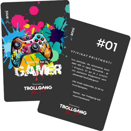 Računalnik ANNI Trollgang Extreme R7 7700X / RTX 5070 / 32 GB / 2 TB / W11H