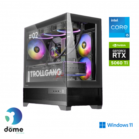 Računalnik ANNI Trollgang Advanced i5-14400F / RTX 5060 Ti / 16 GB / 1 TB / W11H
